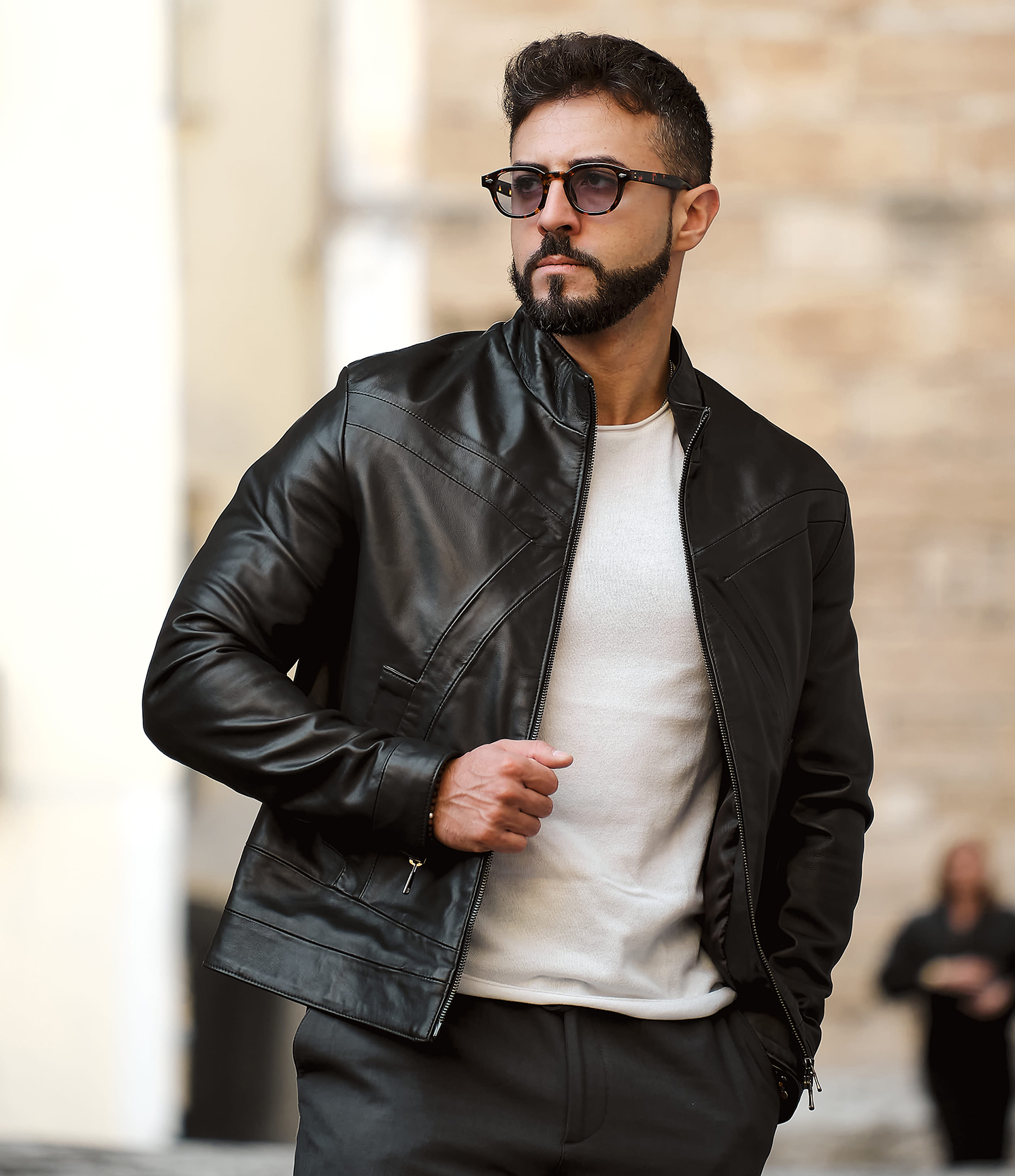 Jacket for men zen black, altieri confezioni - Altieri Confezioni